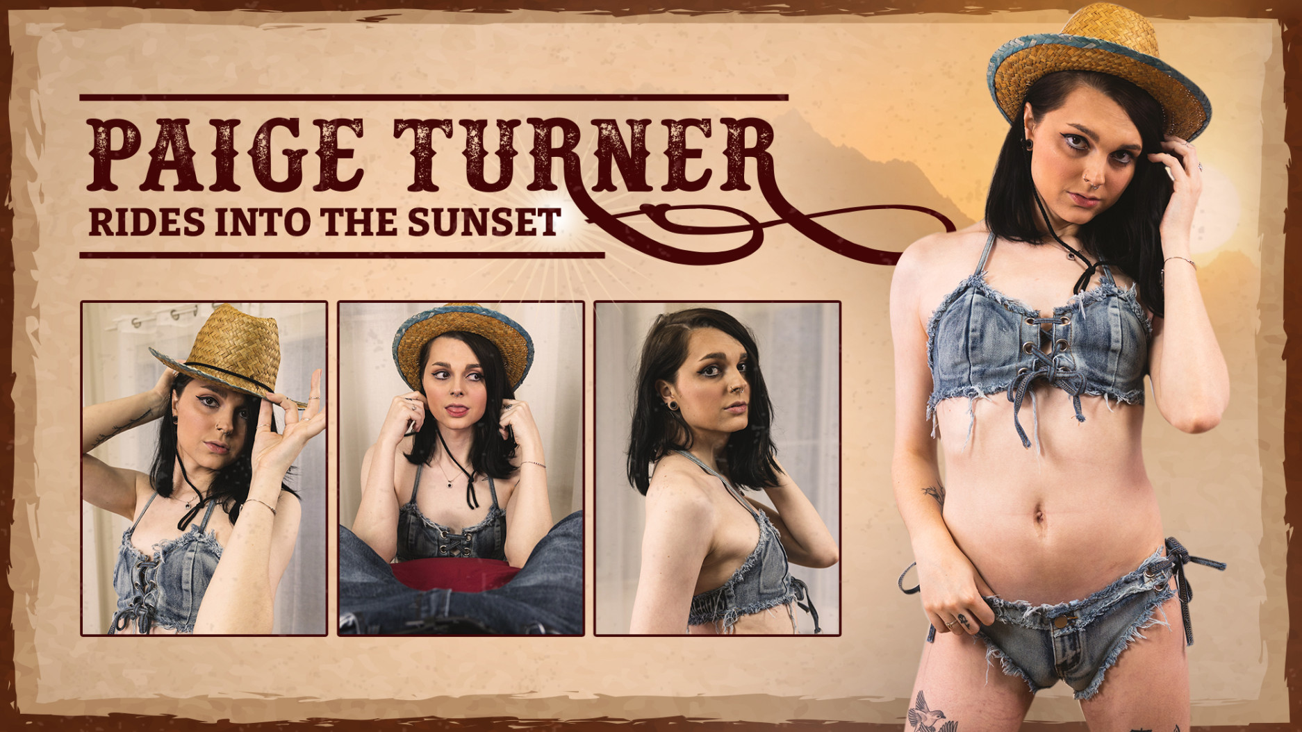 Paige Turner Rides Into The Sunset!